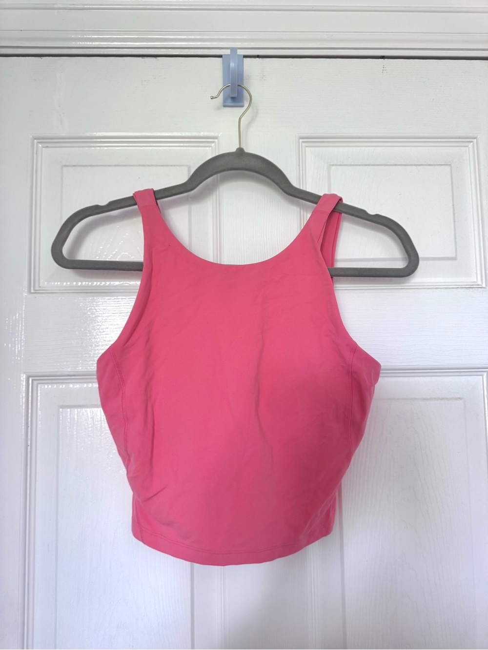 Lululemon Bright Pink High Neck Align Tank